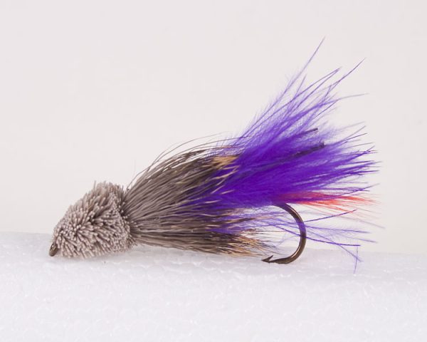 Purple Marabou Muddler Streamer