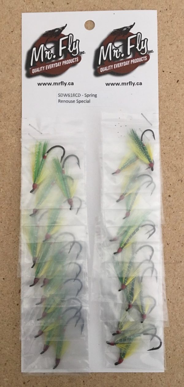 Spring Renouse Special Fall & Black Salmon Flies