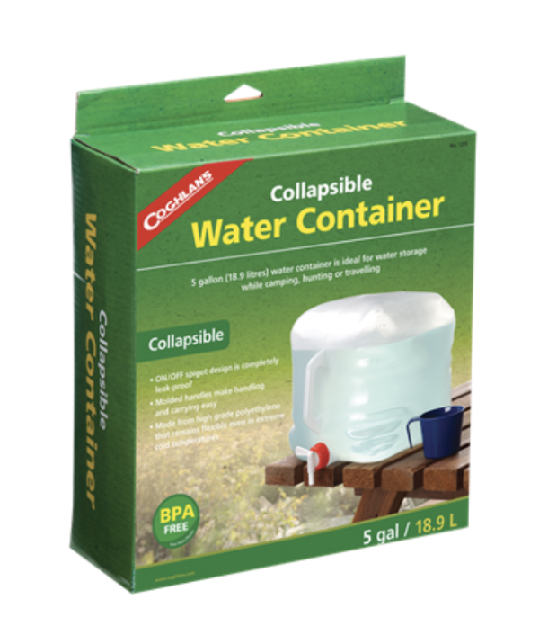 Coghlan’s Collapsible Water Container ~ 5 Gallon