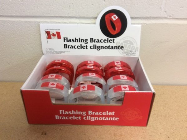 Canada LED Flashing Bracelets