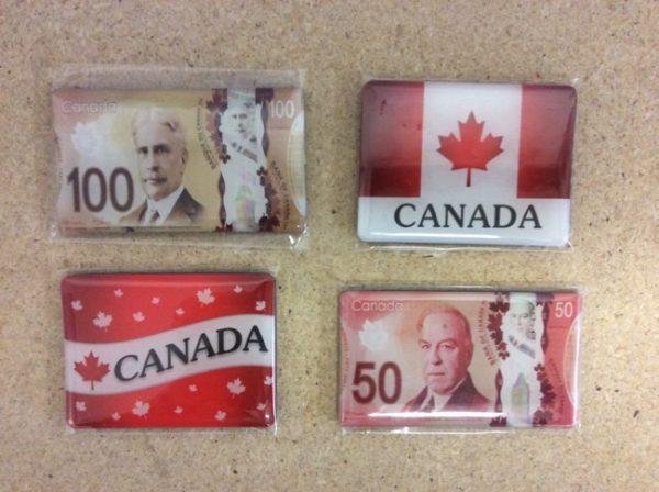 Canada Magnets ~ 4 asst