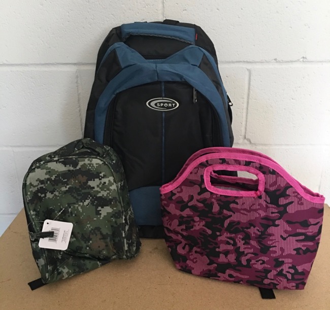 Backpacks & Lunch Bags