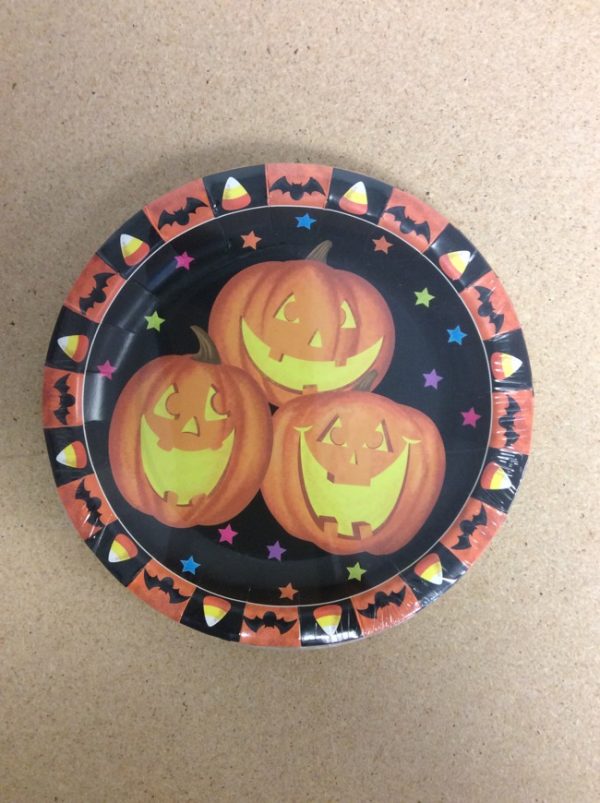 Halloween Paper Plates – 7″