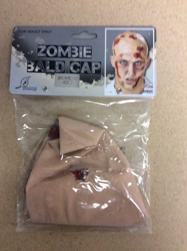 Halloween Zombie Bald Cap