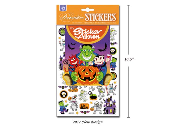 Halloween Stickers & Album