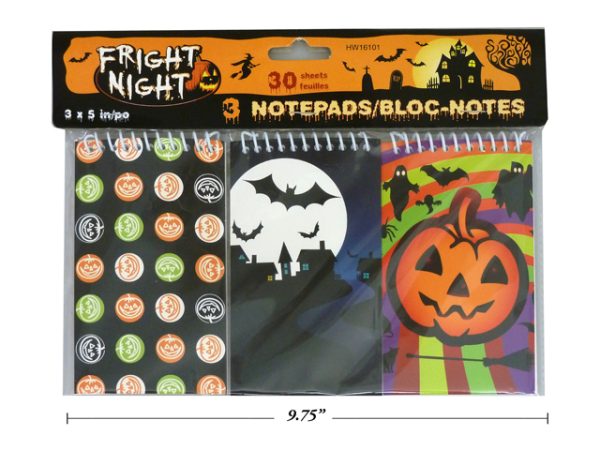 Halloween Notebook – 30 pages ~ 3 per pack