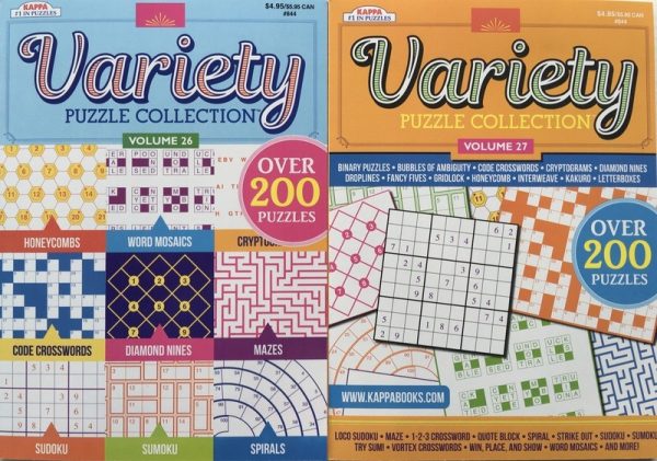 Variety Puzzles and Games Book