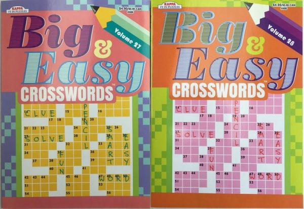 Big & Easy Crossword Puzzle Book