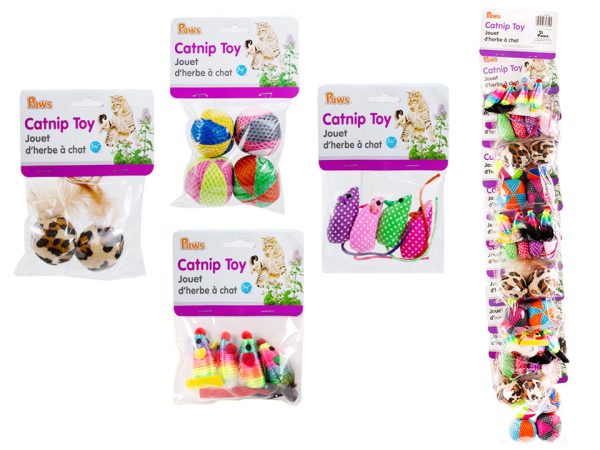 Catnip Toys ~ 3 assorted