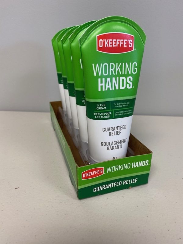 O’Keeffe’s Working Hands – 3oz Tube ~ 5 per counter display