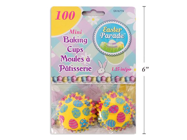 Easter Mini Baking Cups – 1.25″ ~ 100/pk