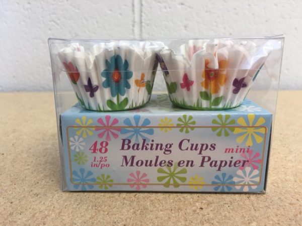 Easter Die-Cup Petal Mini Baking Cups – 1.25″~ 48 per pack