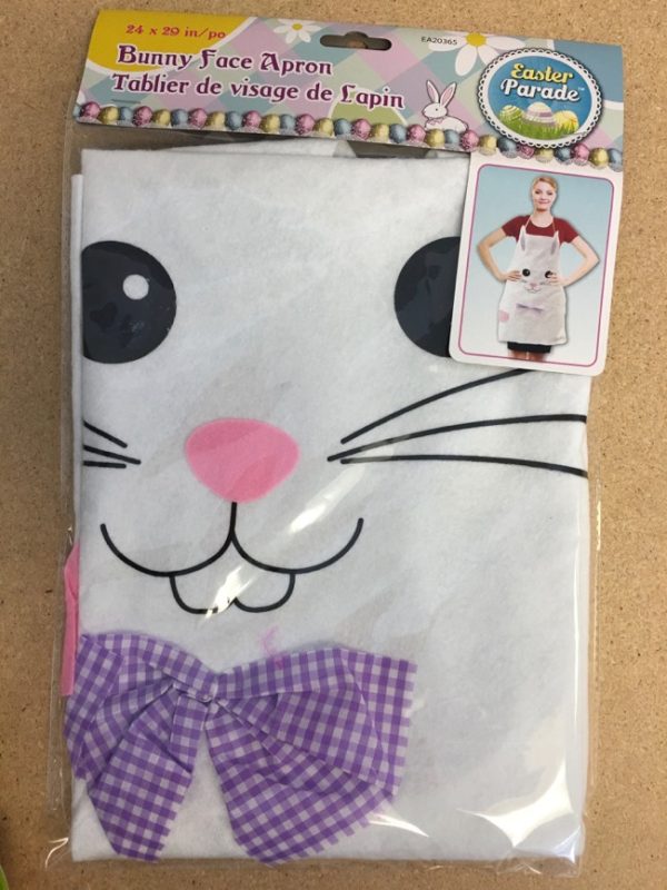 Easter Bunny Face Apron