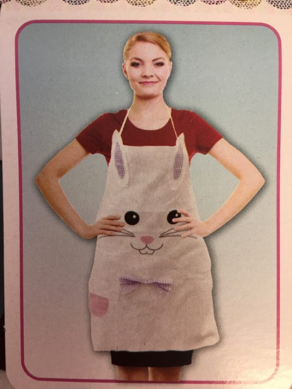 Easter Bunny Face Apron