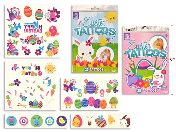 Easter Tattoos ~ 25 per pack