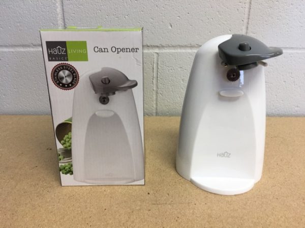 Electric Can Opener ~ White