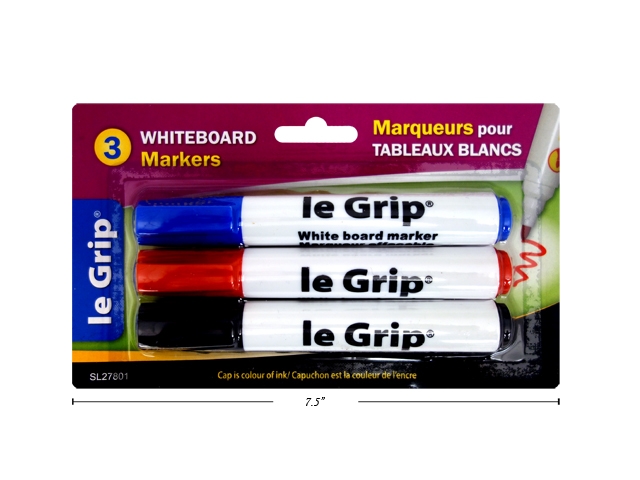 Whiteboard Dry Erase Marker ~ 3 per pack - Mr FLY