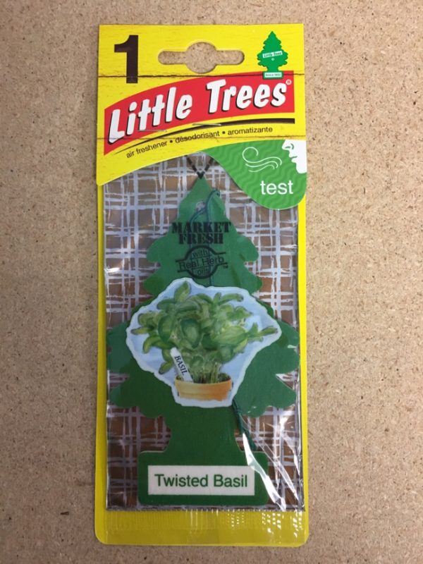 Little Tree Air Fresheners ~ Twisted Basil