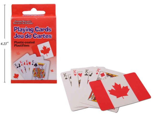 Canada Flag Playing Cards