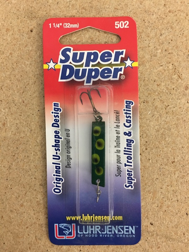 Super Duper Lure 502 Series ~ Frog