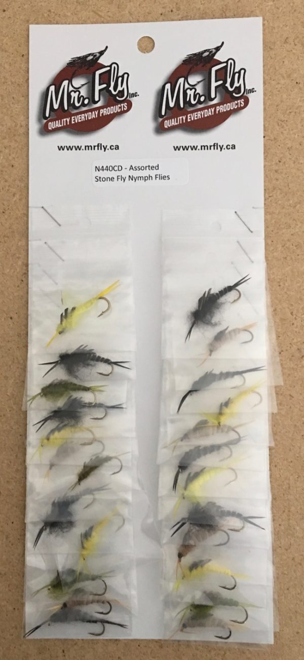 Assorted Stone Fly Nymph Flies