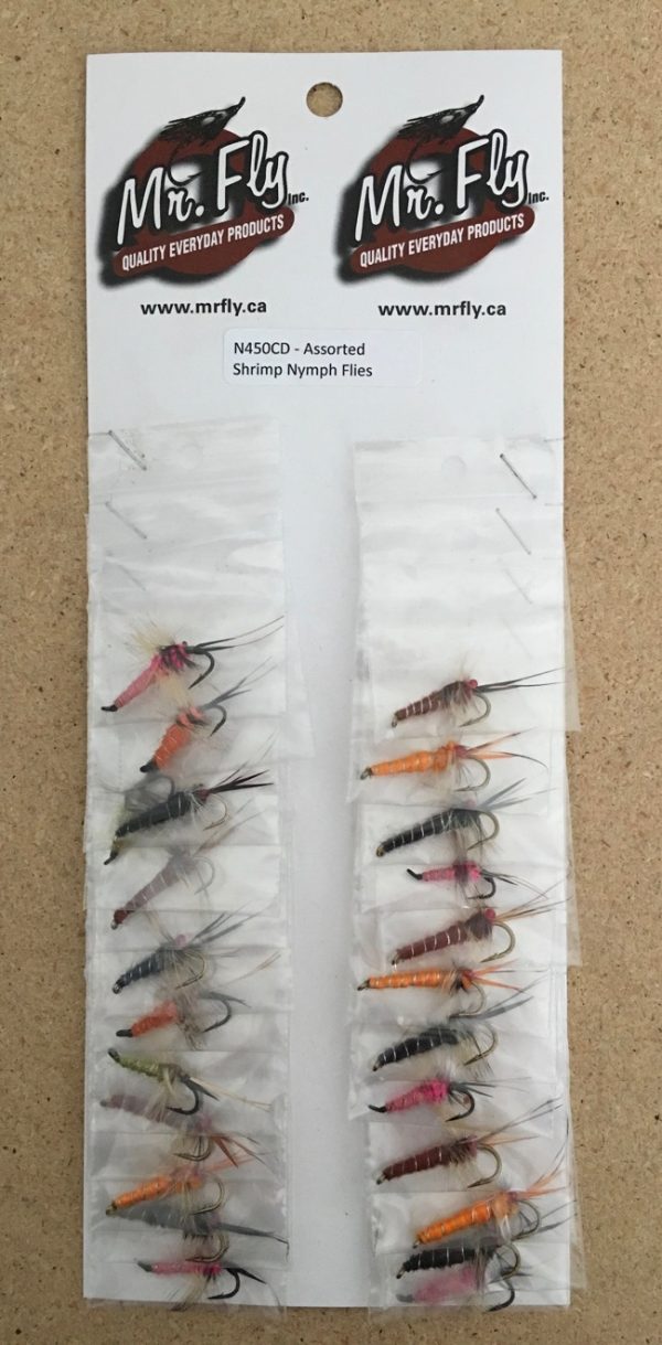 Assorted Shrimp Nymph Flies