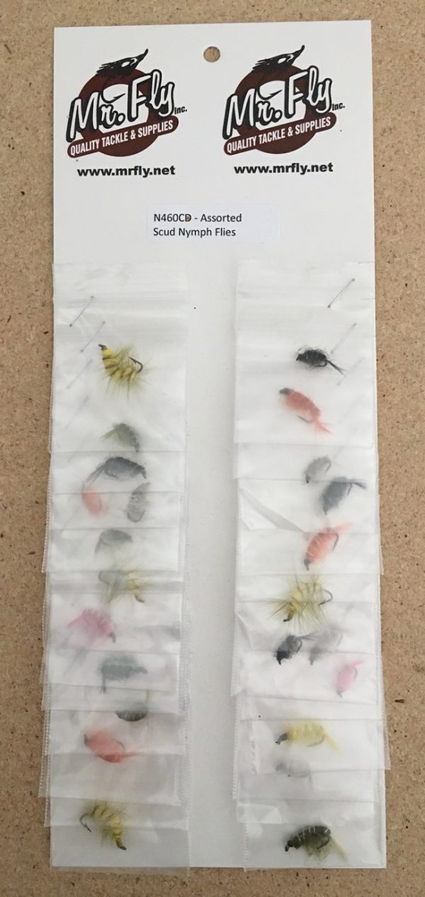 Assorted Scud Nymph Flies