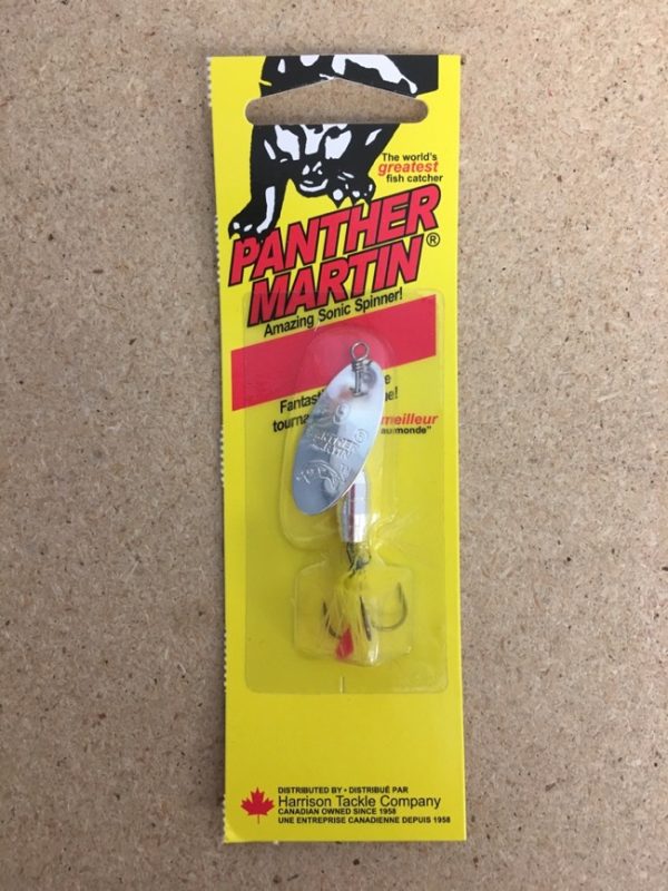 Panther Martin Lure – Size 9 ~ Deluxe Fly Silver/Yellow