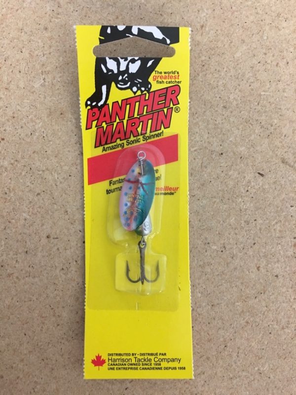 Panther Martin Lure – Size 9 ~ Holographic Spotted Blue