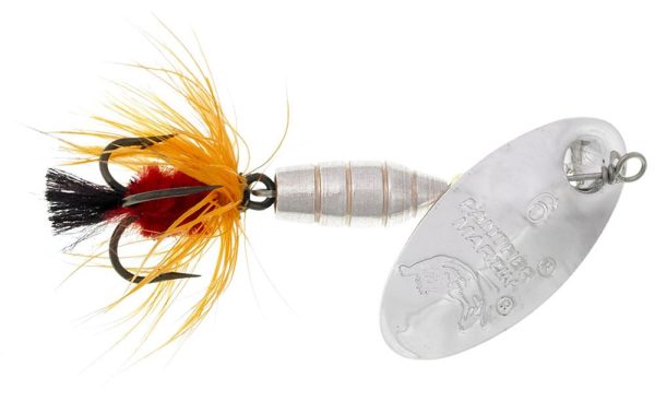 Panther Martin Lure – Size 15 ~ Deluxe Fly Silver/Orange