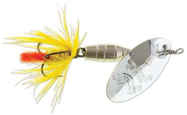 Panther Martin Lure – Size 9 ~ Deluxe Fly Silver/Yellow