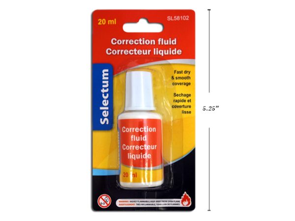 Selectum Correction Fluid ~ 20ml Bottle