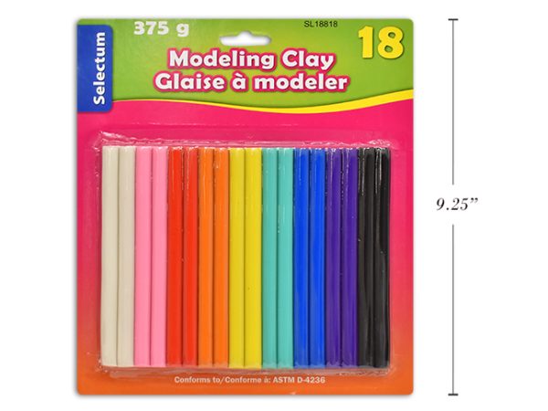 Selectum Modelling Clay ~ 18 colors