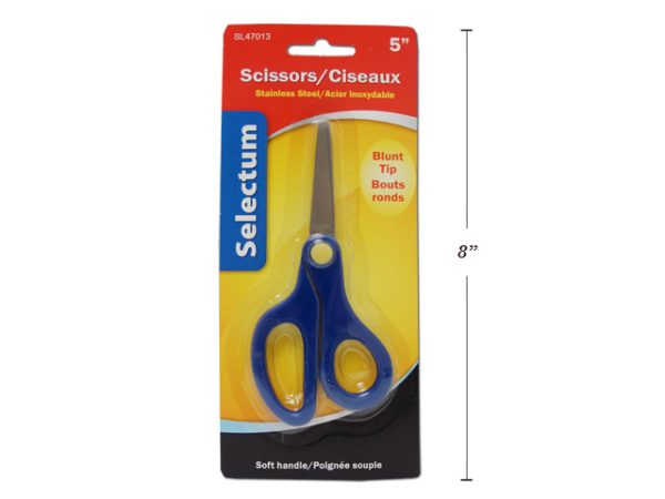 Selectum Scissors with Soft Handle – Blunt Tip ~ 5″