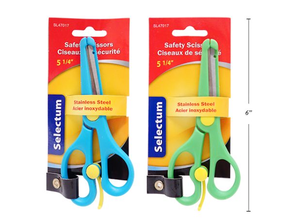Selectum Kid’s Safety Scissors ~ 5-1/4″