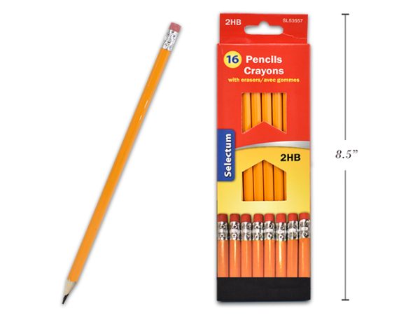 Selectum HB Pencils ~ 16 per pack