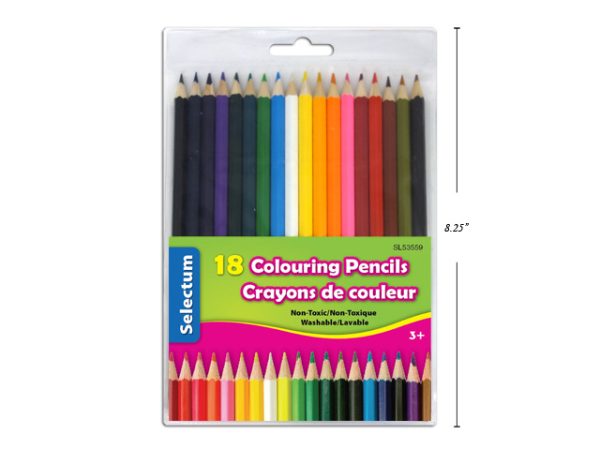 Selectum Colored Pencils ~ 18 per pack