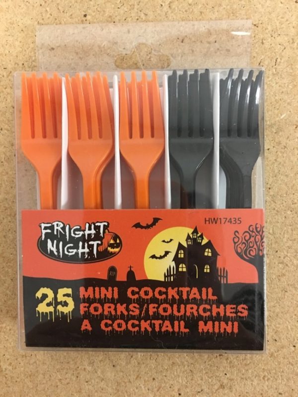 Halloween Mini Cocktail Forks ~ 25 per pack