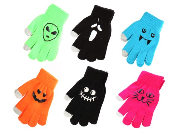 Halloween Kid’s Touch Screen Gloves