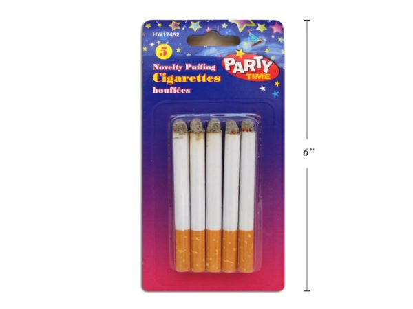 Halloween 3.5″ Novelty Puffing Cigarettes ~ 5 per pack