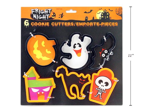 Halloween Cookie Cutters ~ 6 per pack
