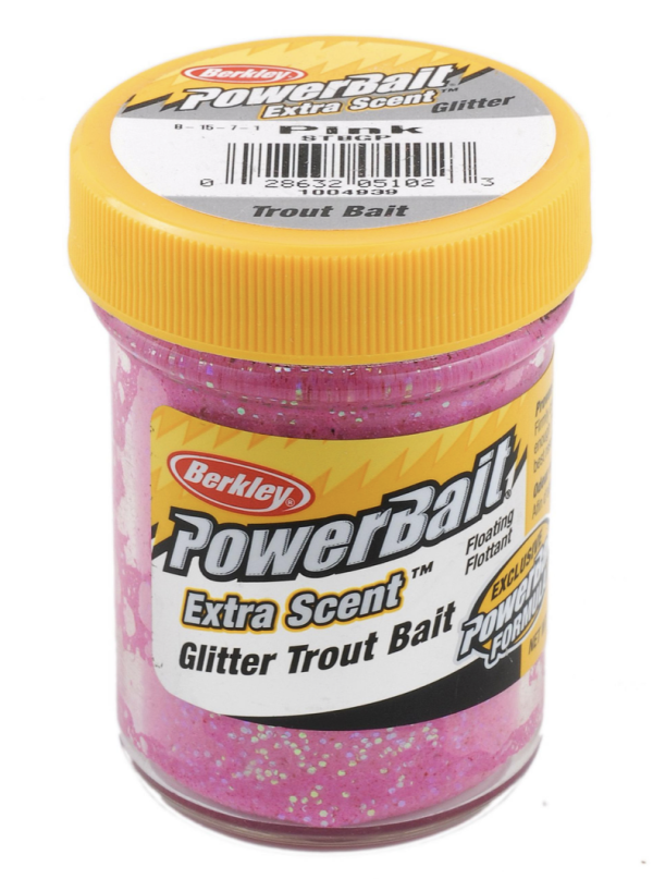 Berkley PowerBait Glitter Trout Bait ~ Pink