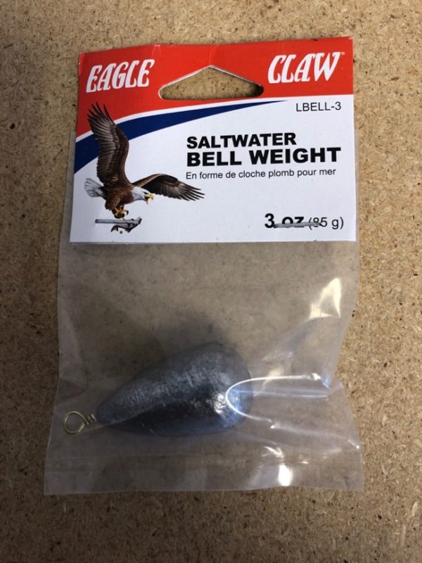 Eagle Claw Bell Weight ~ 3oz