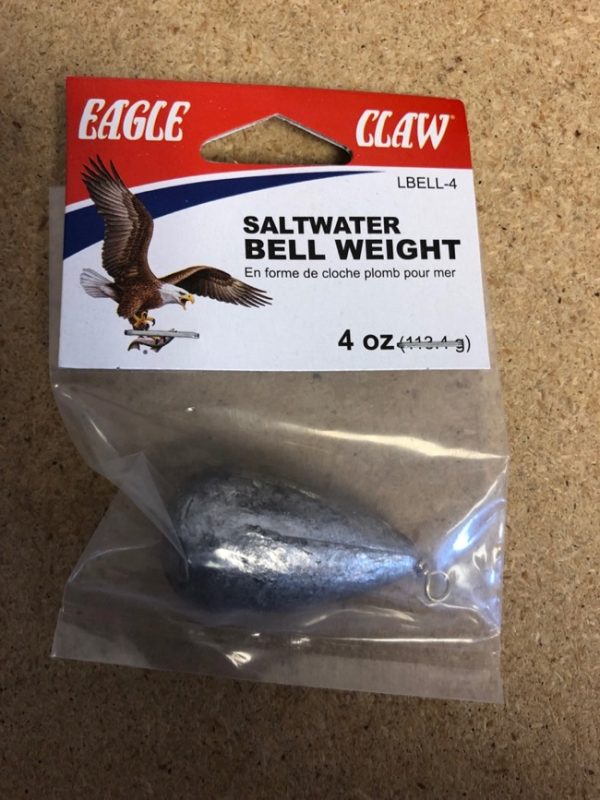 Eagle Claw Bell Weight ~ 4oz