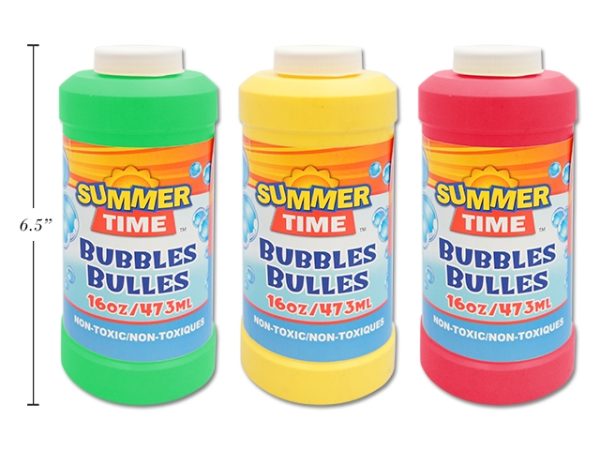 Summer Time Bubbles with Wand ~ 16oz