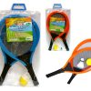 Mesh Trampoline Racquet Set with Foam Handles - 21.5" ~ 4 piece set-0