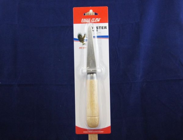 Eagle Claw Oyster Knife w/Wood Handle & 3-3/4″ Blade