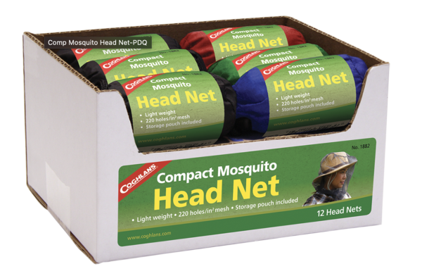 Coghlan’s Compact Mosquito Head Net ~ 12/display