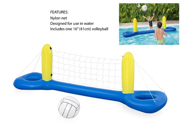 Inflatable Water Volleyball Set ~ 96″ x 25″ {52133}