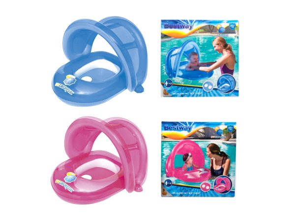 Inflatable Baby Seat with Detachable UV Sunshade {34091}